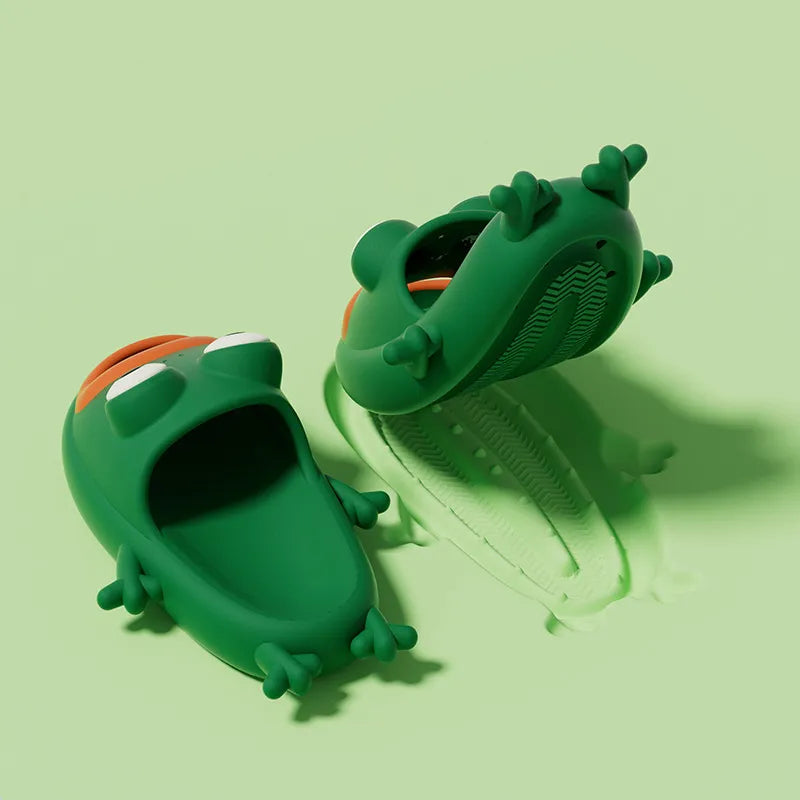 Green Frog Slides