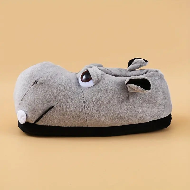 Sleepy Hippo Slippers