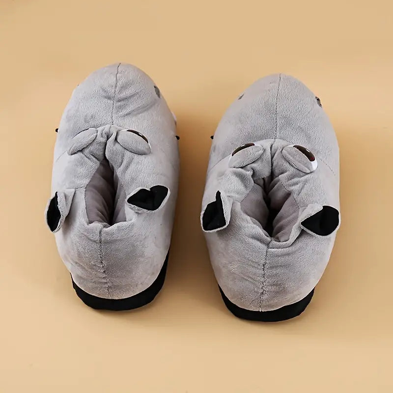 Sleepy Hippo Slippers