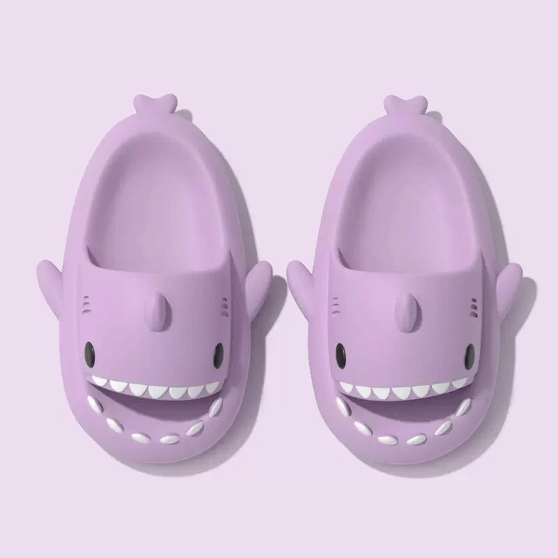 Purple O.G Shark Slides