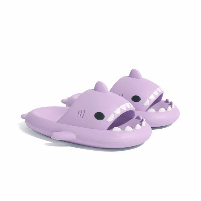 Purple O.G Shark Slides