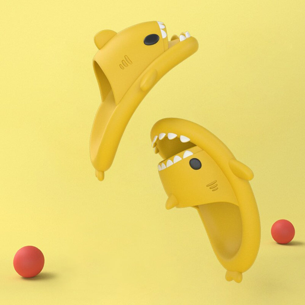 Yellow O.G Shark Slides