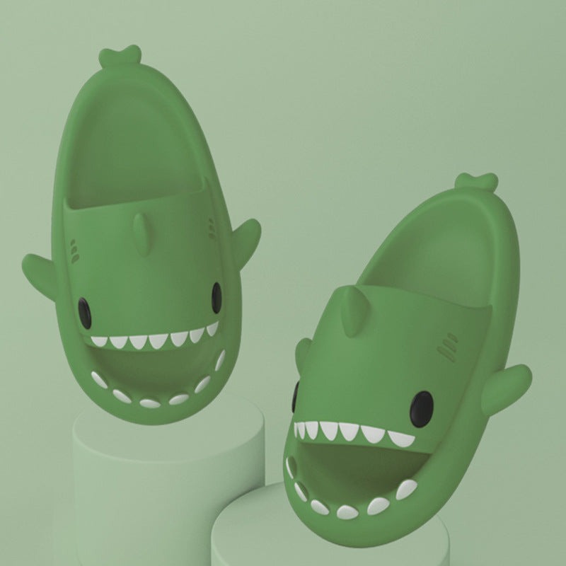 Green O.G Shark Slides