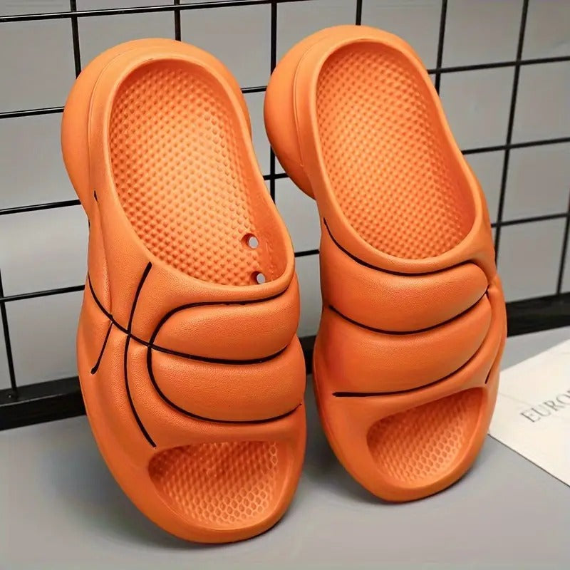 Orange Basketball Slides