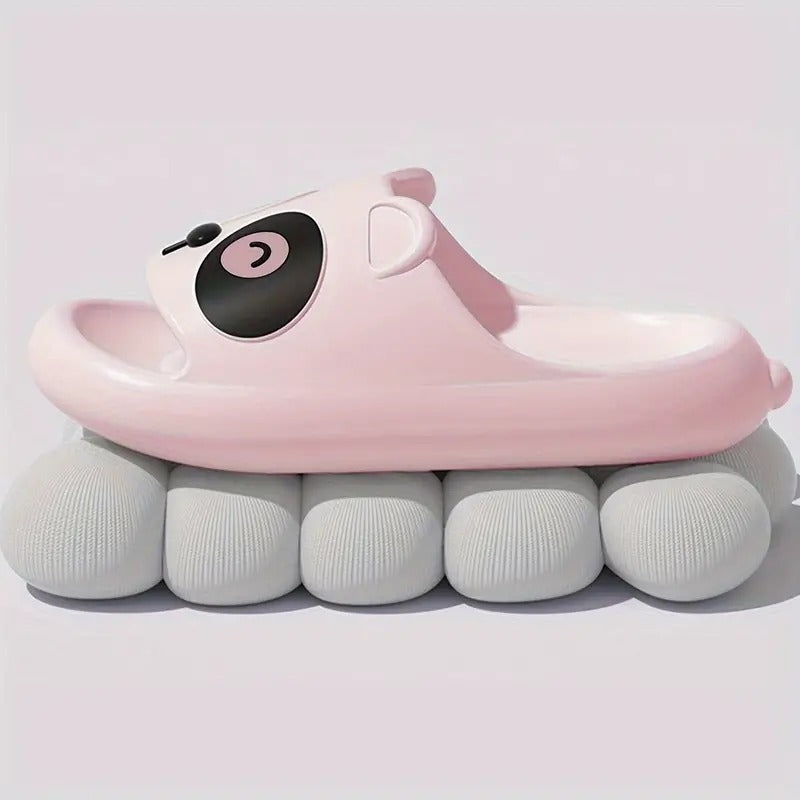 Happy Pink Panda Slides