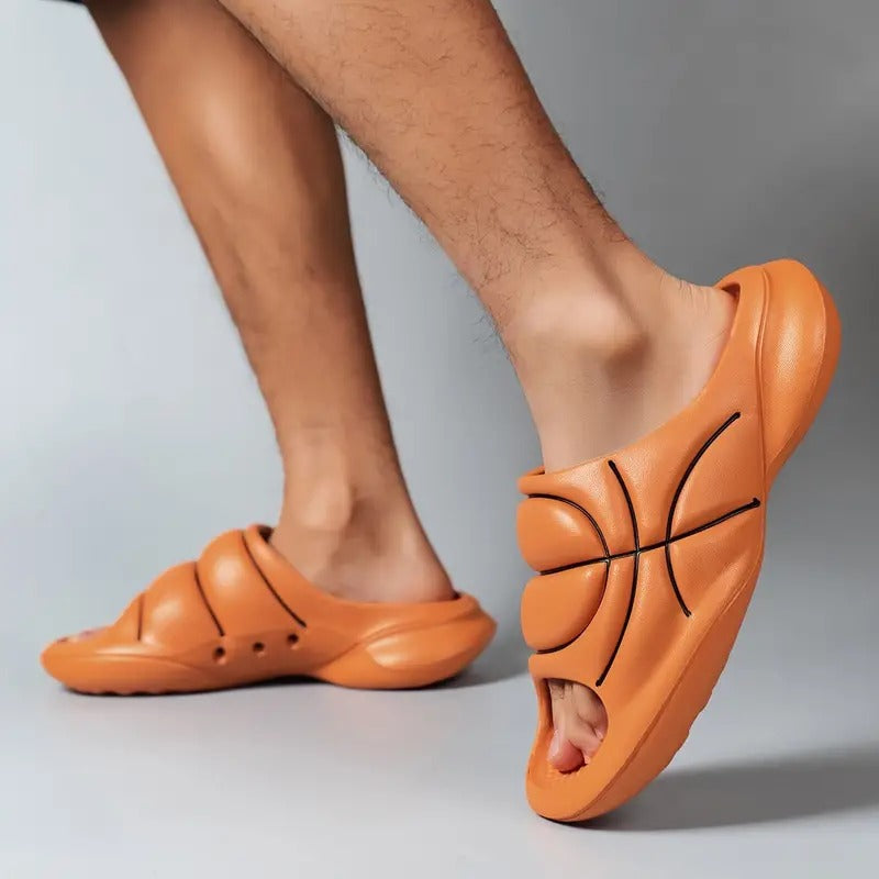 Orange Basketball Slides