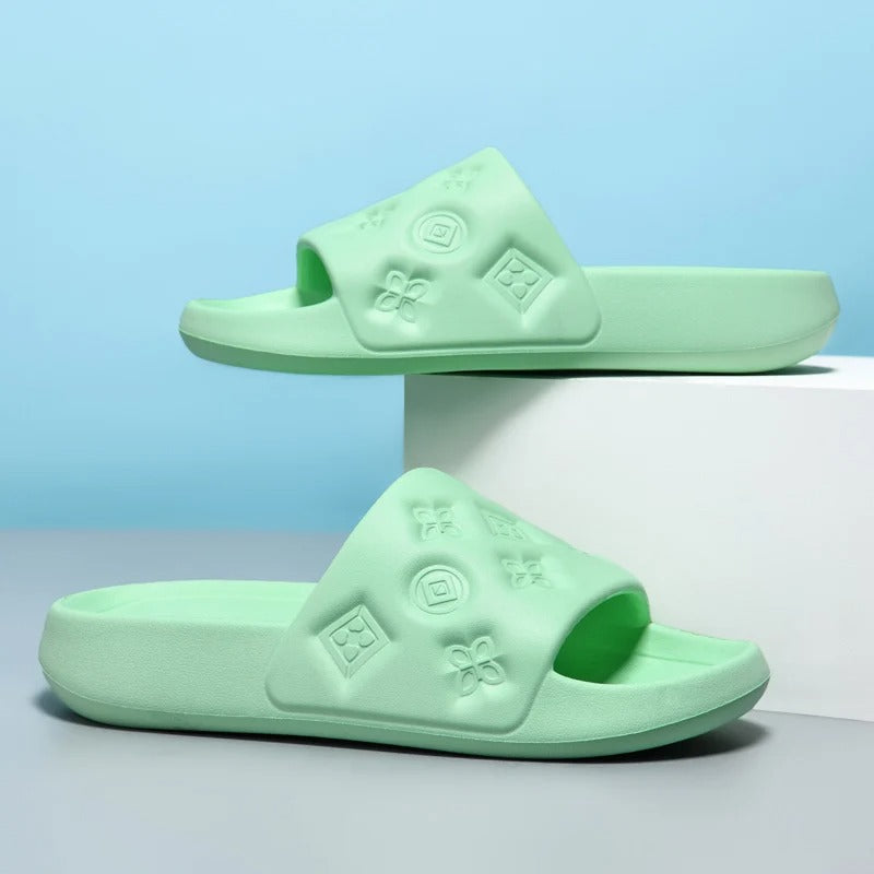Green Designer Slides