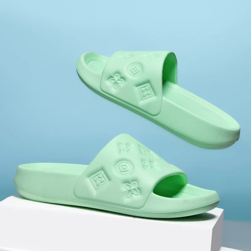 Green Designer Slides