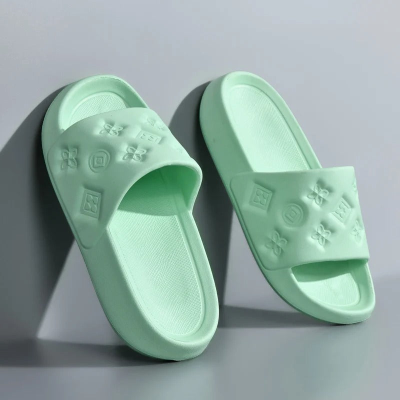 Green Designer Slides