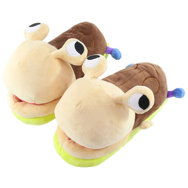 Happy Snail Slippers
