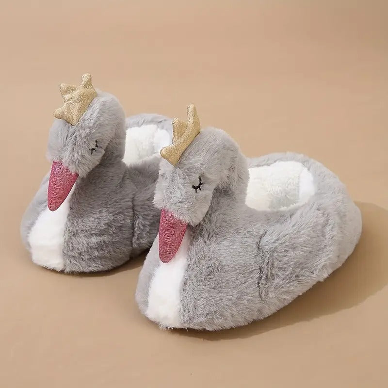 Swan Slippers