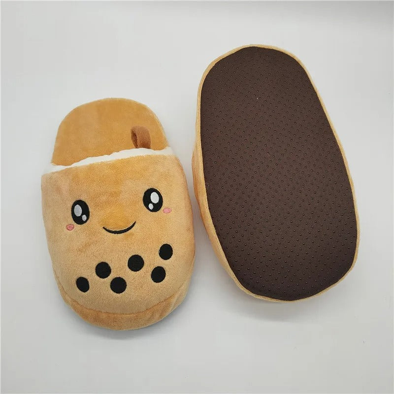 Boba Milk Tea Slippers