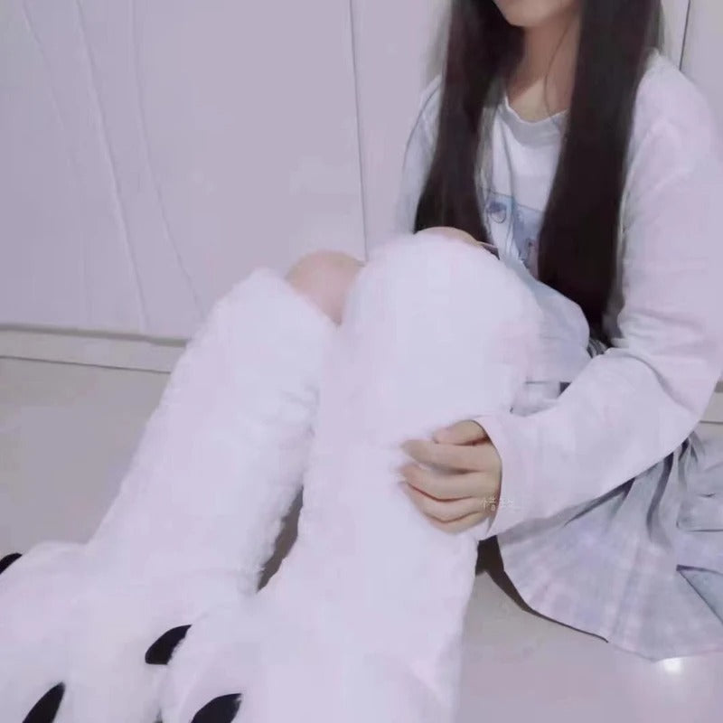 High Bear Claw Slippers