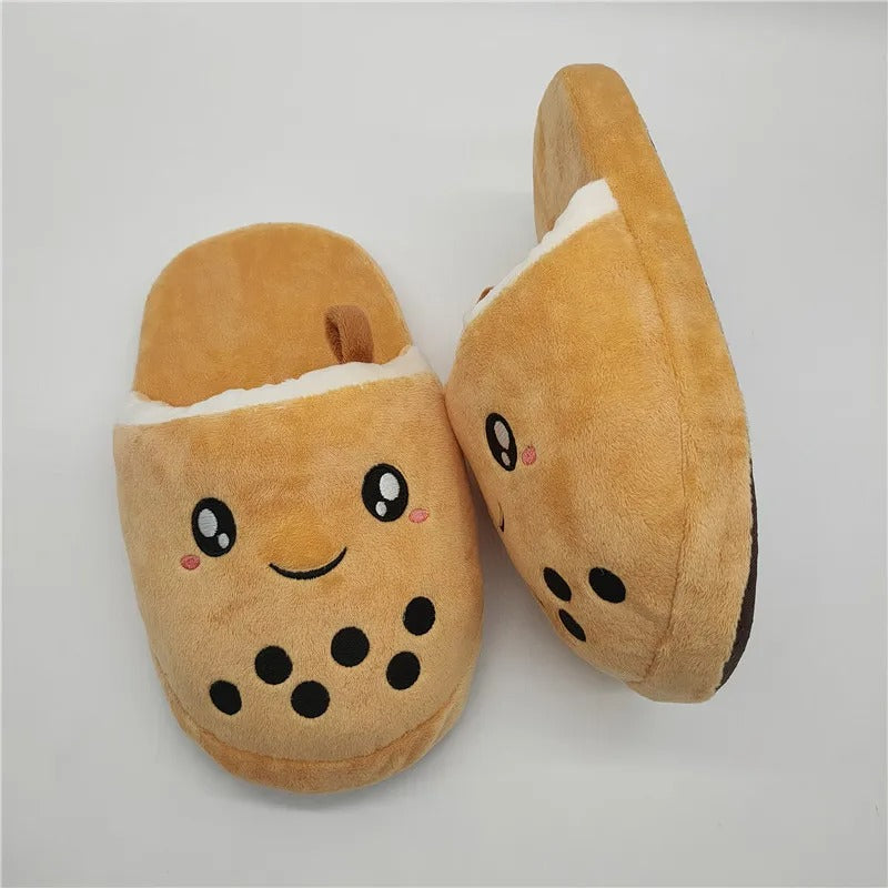 Boba Milk Tea Slippers