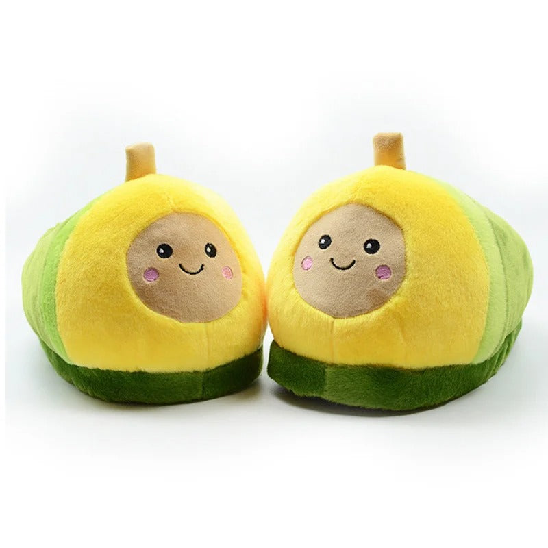 Cute Avocado Slippers
