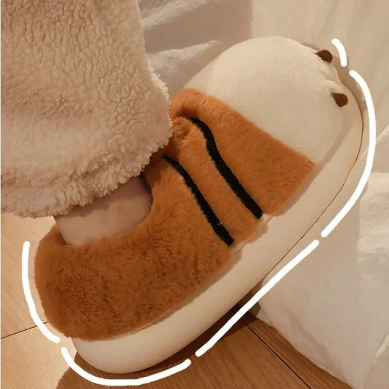 Tiger Paw Slippers