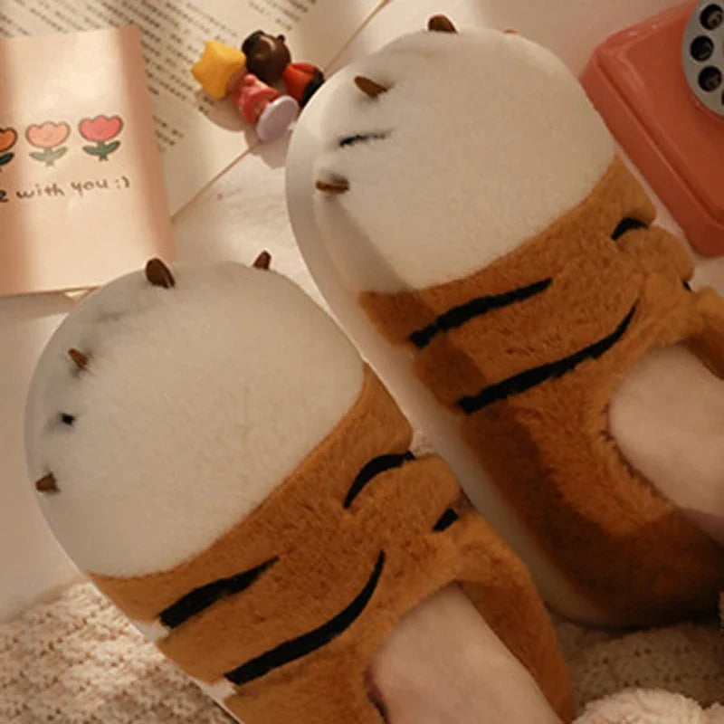 Tiger Paw Slippers