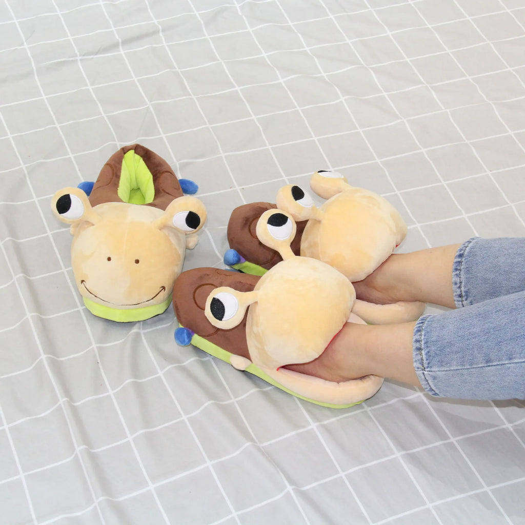 Happy Snail Slippers