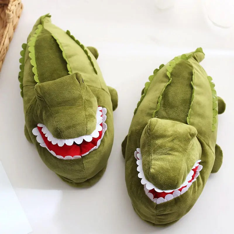 Chubby Croco Slippers