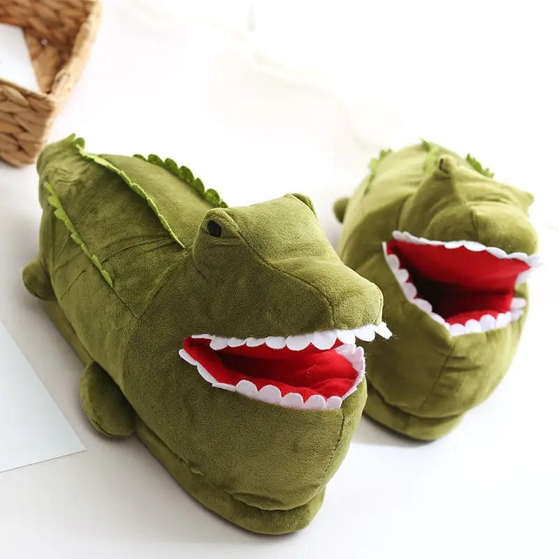Chubby Croco Slippers