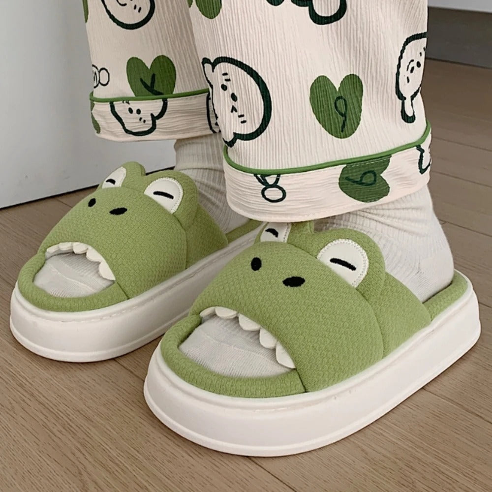 Happy Croco Slippers