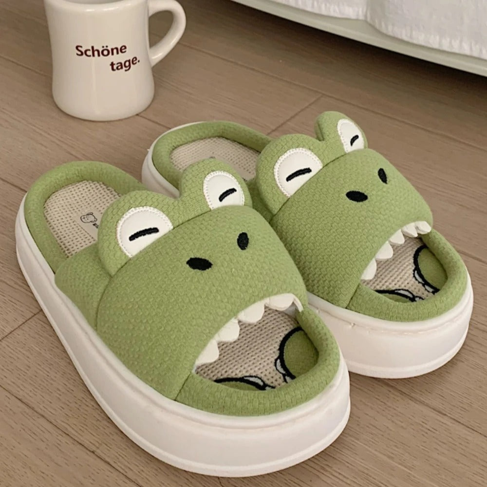 Happy Croco Slippers