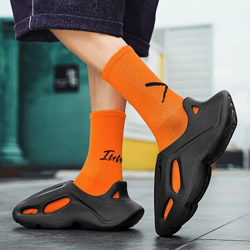 Black Hollow Neo Slippers