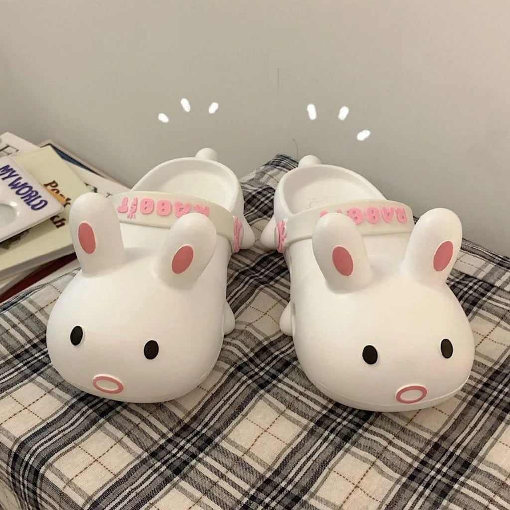 White Rabbit Slippers
