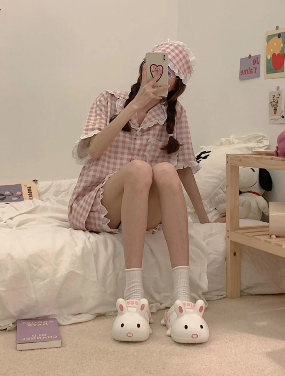 White Rabbit Slippers